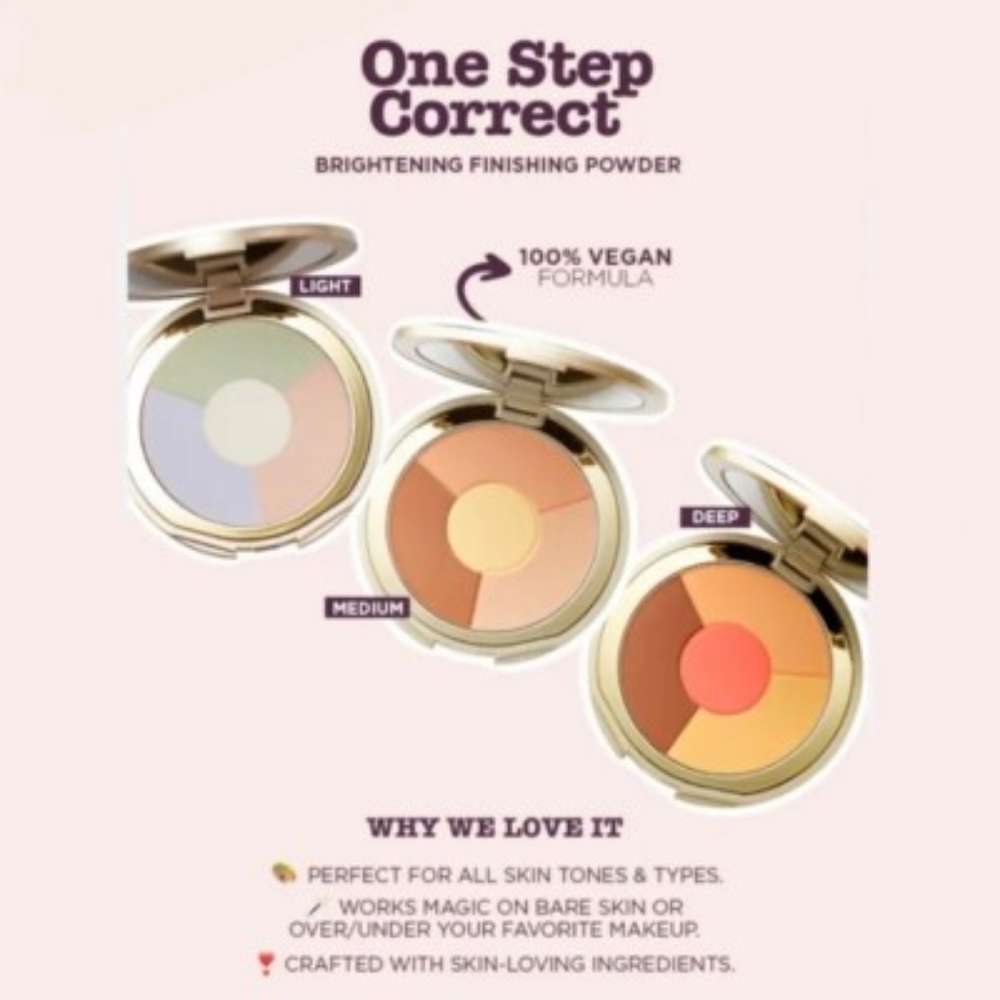 Stila Correct & Perfect All-In-One Color Correcting Pressed Powder Palette-Light - Picture 6 of 11